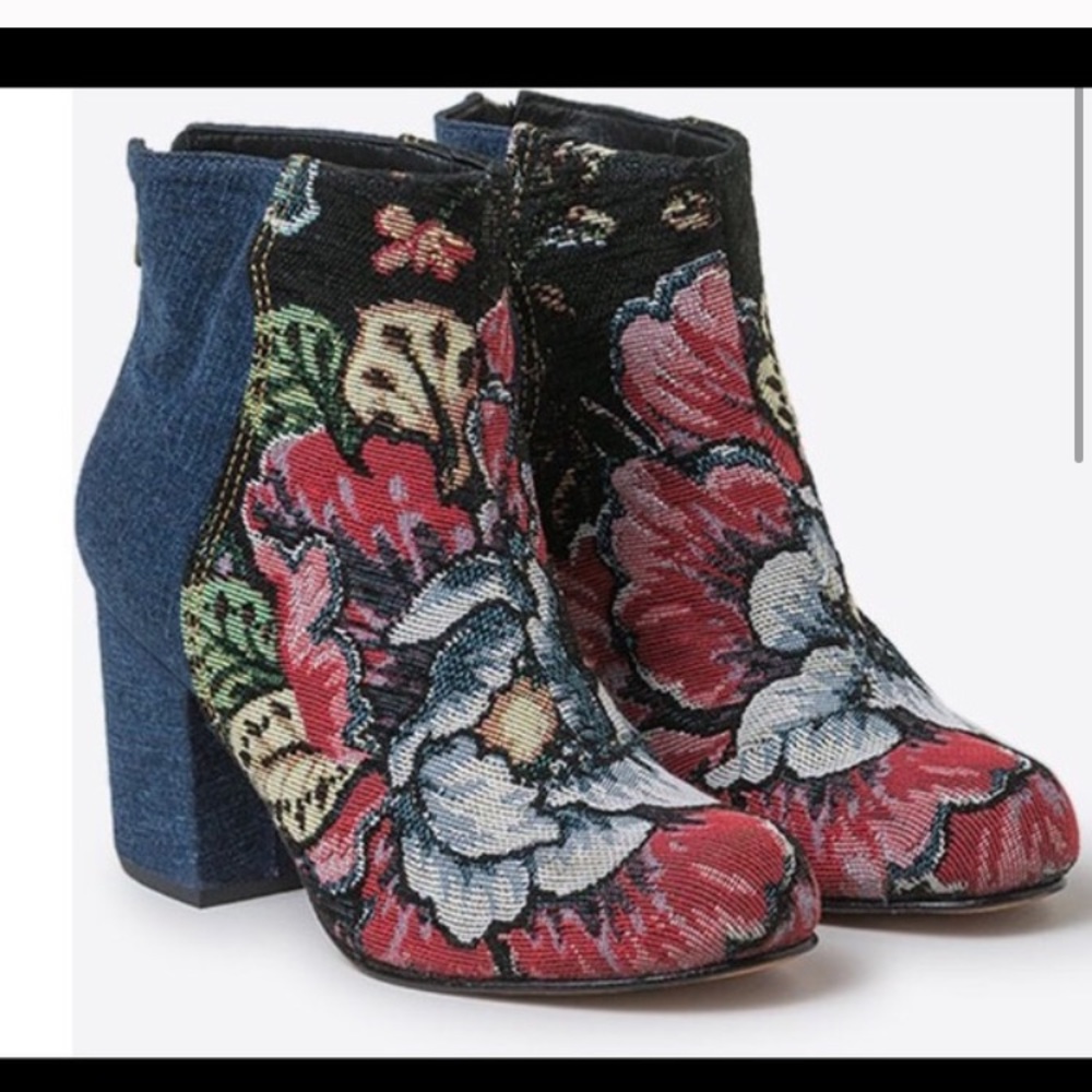 Rachel Comey Embroidered Booties